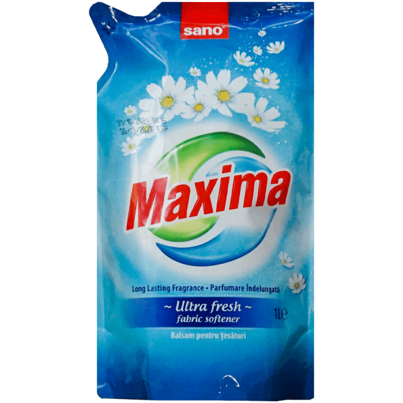 Balsam de rufe Sano Maxima Ultra Fresh, 1 litru Refill